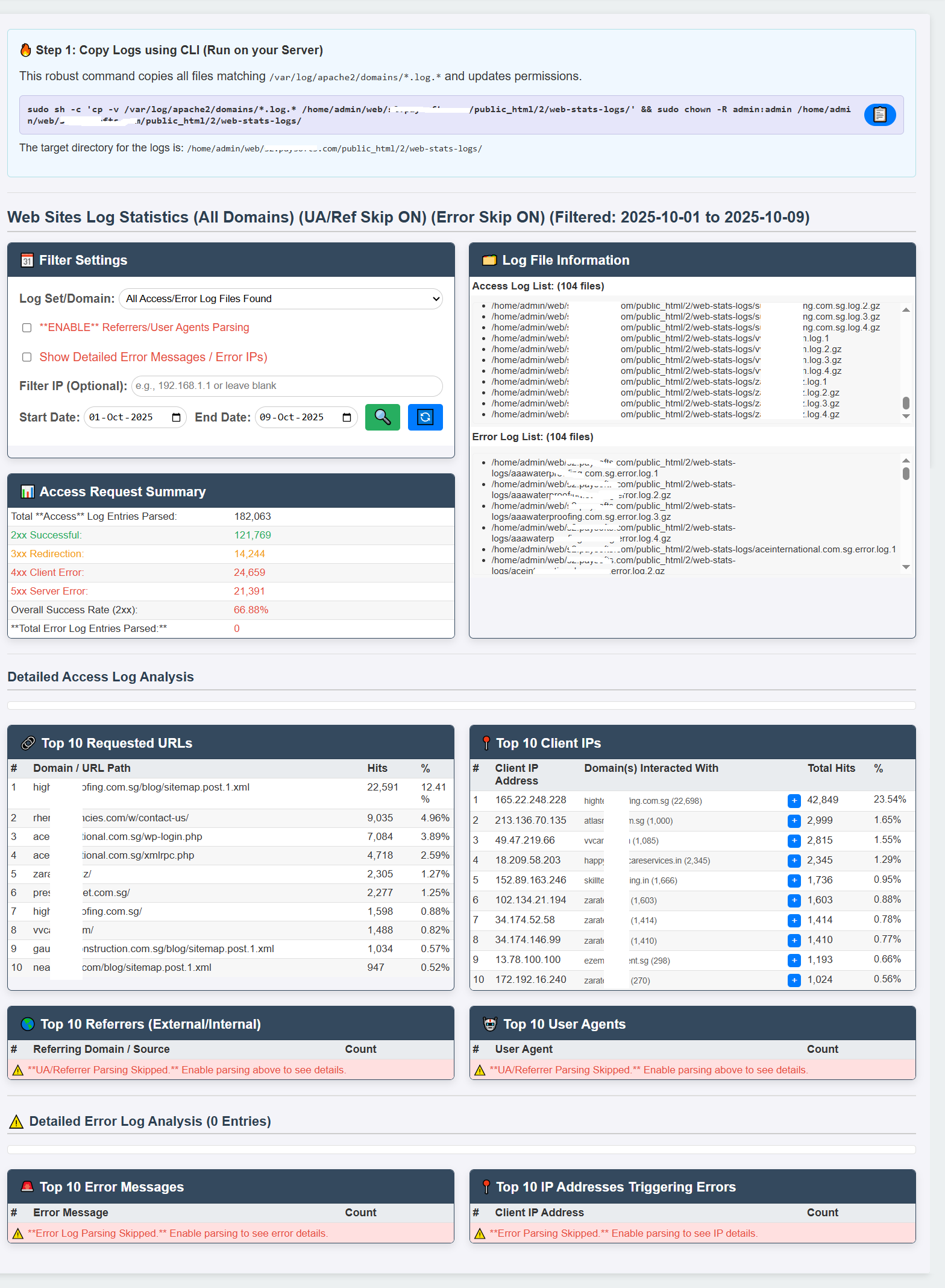 Exim-Log-Analytics-Viewer